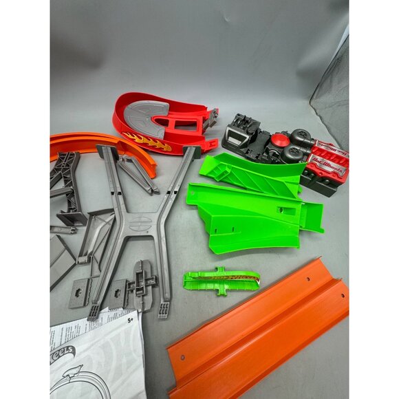 Hot Wheels Power Shift Raceway Track Set Builder Loop Kit Instructions READ - Picture 4 of 9